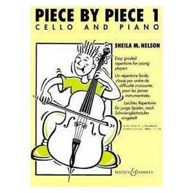 Nelson, S. Piece by piece para cello y piano (Ed. Boosey Hawkes)