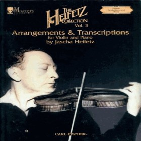Heifetz j. the heifetz collection vol. 3 para violin y piano (ed. carl fischer)