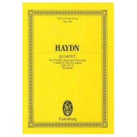 Haydn, Cuarteto de cuerda Hob. III:17 Serenade (bolsillo) Ed. Eulemburg