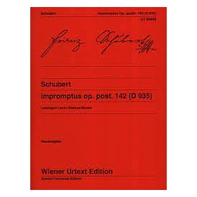 Schubert, Impromptus op. post. 142 (D 935) para piano (Ed. Wiener)