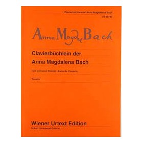 Bach, J.S.Album de Anna Magdalena Bach urtext (45 piezas) (wiene