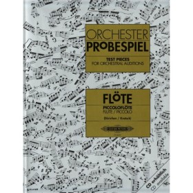 Orchester probespiel (repertorio orquestal) flauta/flautin
