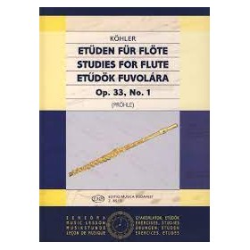 Kohler. Estudios op.33 v.1º para flauta (prohle) (EMB)