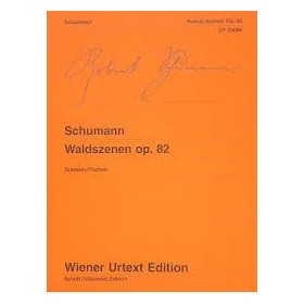 Shumann, Escenas del bosque op 82 para piano (Ed. Wiener)