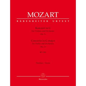 Mozart w.a. concierto violin nº3 en solm kv216 violin y orqu