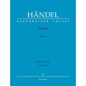 Handel g.f. samson hwv 57 (vocal score) canto y piano