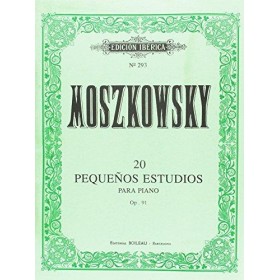 Moszkowsky, 20 pequeños estudios para piano op.91 ( boileau)