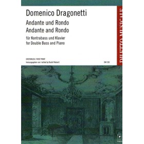 Dragonetti, andante y rondo para contrabajo y piano  ed. doblinger