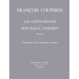 Couperin, f. les gouts reunis vol. 2 (ed. breitkopf)