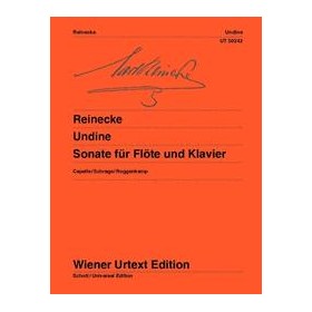 Reinecke c. sonata undine op.167 urtex para flauta y piano.