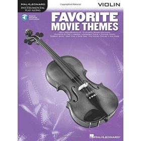 Favorite movie themas (13 temas) para violin con audio