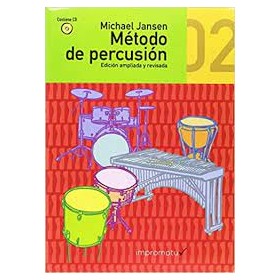 Jansen, M. Metodo de percusion vol.2º (con audio) Ed. Impromptu
