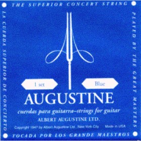 Cuerda 1ª Guitarra Clásica Augustine Azul