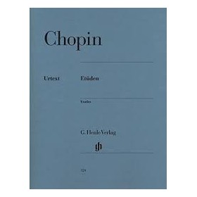 Chopin, Estudios op 10/25 para piano (Ed. Henle Verlag)