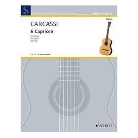 Carcassi, 6 caprichos para guitarra op. 26 (Ed. Schott)