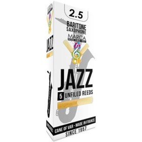 Caja 5 Cañas Saxo Bara­tono Marca Jazz Unfiled 2½