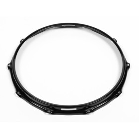14" 10 Hole BLACK  PC/Steel S-Hoop Snare Bottom