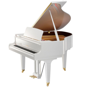 Piano de cola kawai GL-10 ATX4 Blanco Pulido+Banqueta