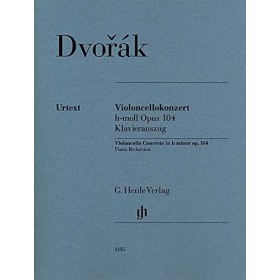 Dvorak, Concierto si menor op. 104. para cello y piano (Ed. Henle Verlag)
