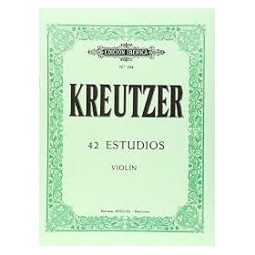 Kreutzer, 42 estudios de violin (Ed. Boileau) Ed. Iberica