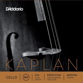 Set de cuerdas cello D'Addario Kaplan Solutions KS510 Medium 4/4