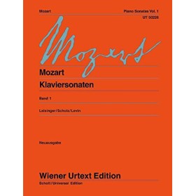 Mozart, w.a. sonatas para piano vol 1 (ed. wiener urtext)