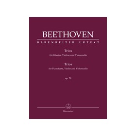 Beethoven, Trios op. 70 para piano, violin y cello (Ed. Barenreiter)