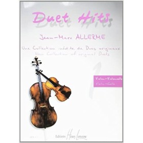 Allerme, J. M. Duet hits para violin y cello (Lemoine)